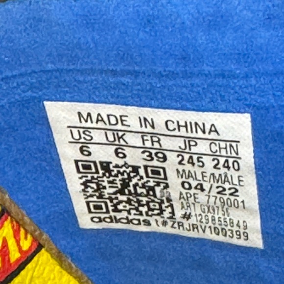 adidas Sean Wotherspoon Hot Wheels Adilette Flip Flops Slippers Slides Men - Picture 10 of 11